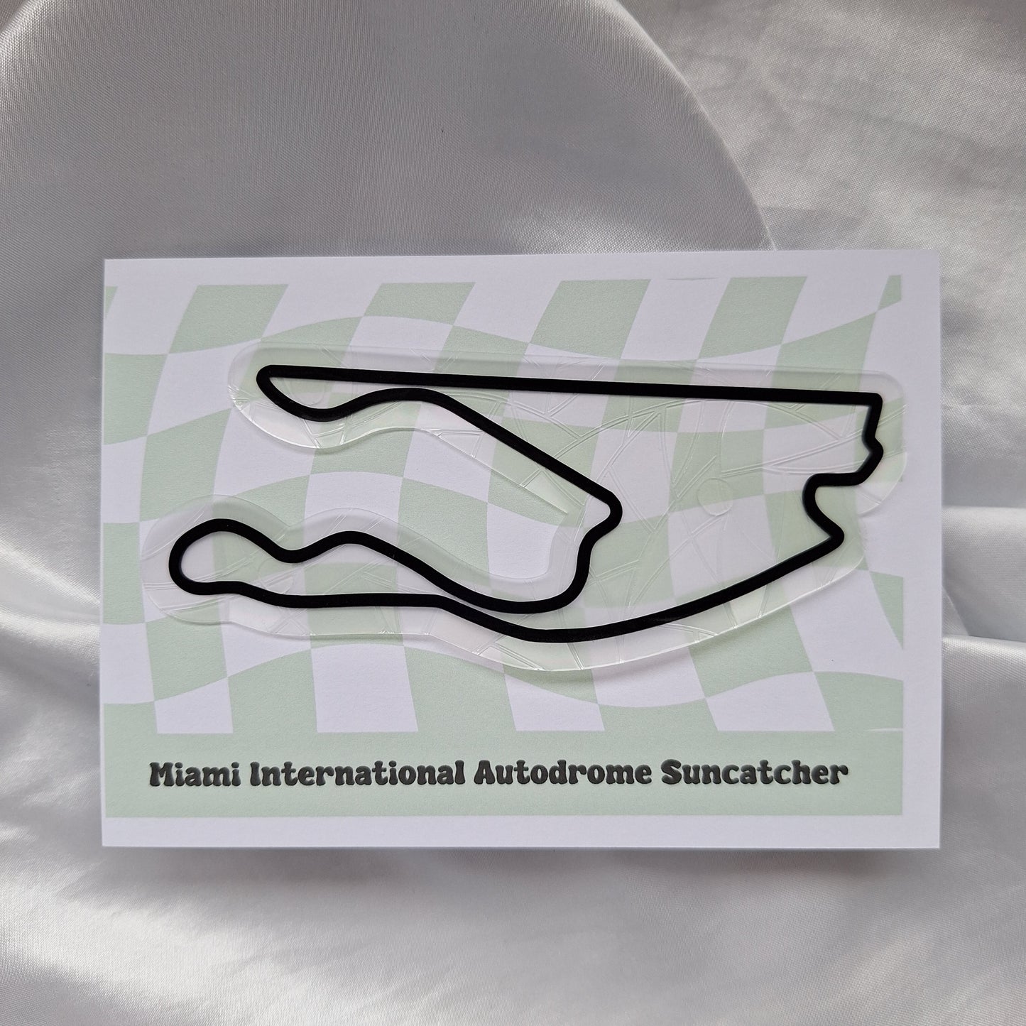 Miami International Autodrome Suncatcher