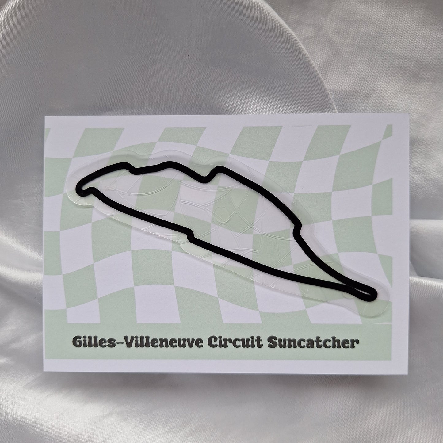 Gilles-Villeneuve Circuit Suncatcher