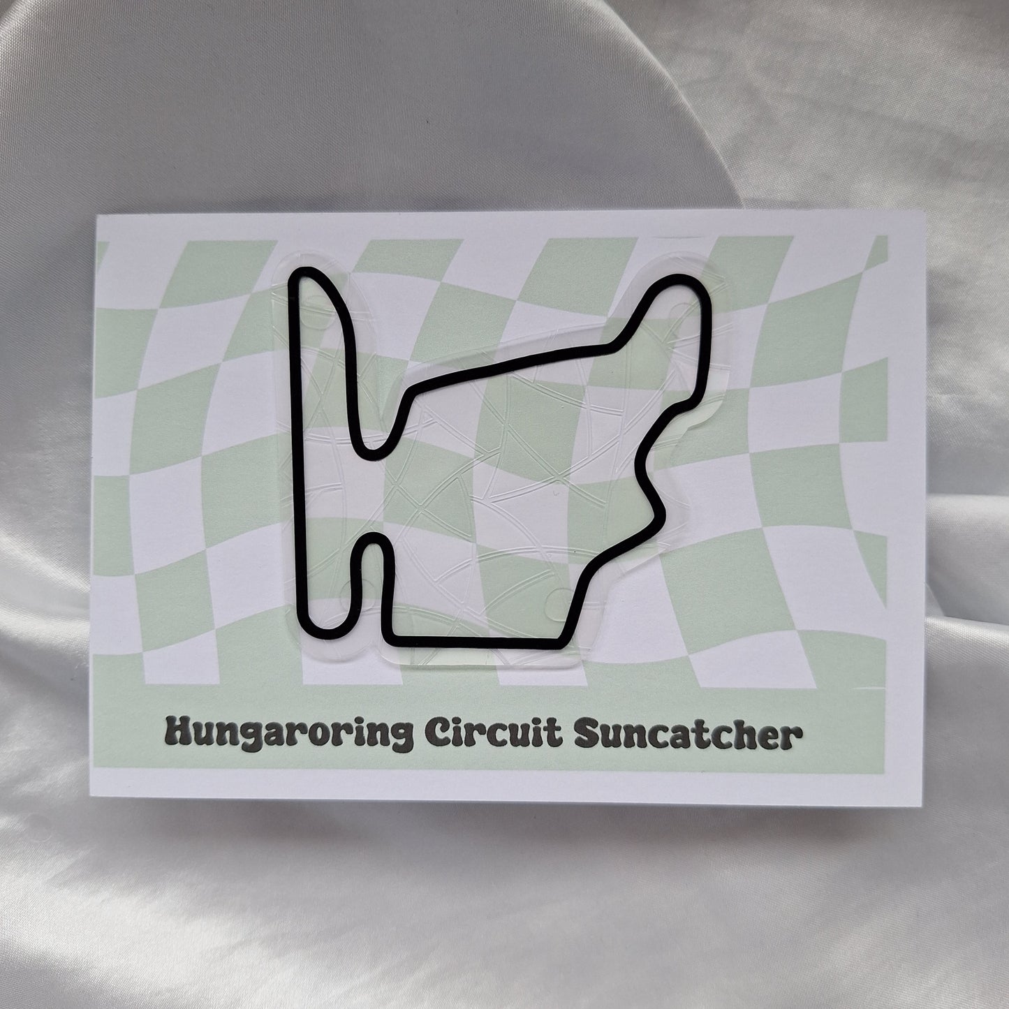 Hungaroring Circuit Suncatcher
