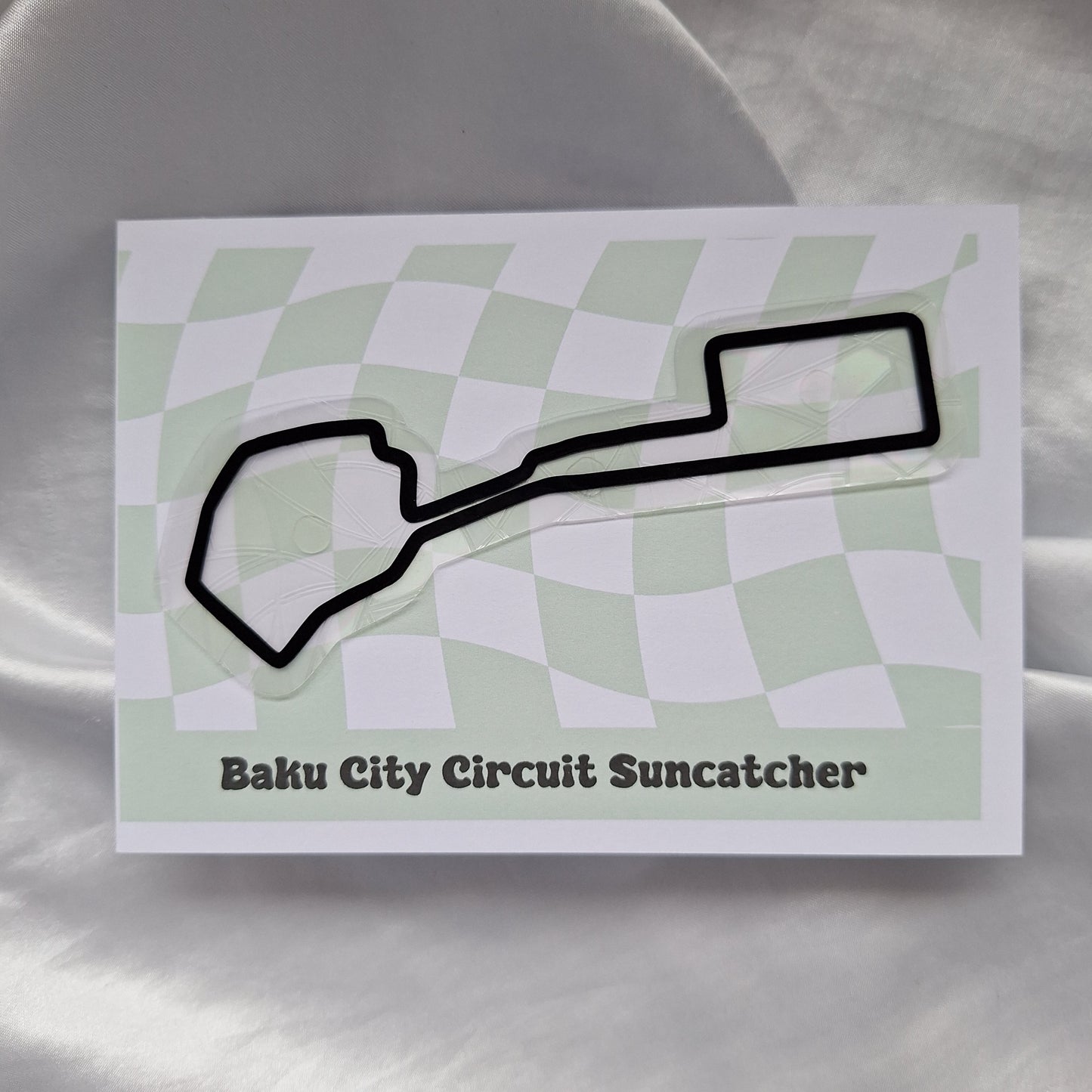 Baku City Circuit Suncatcher