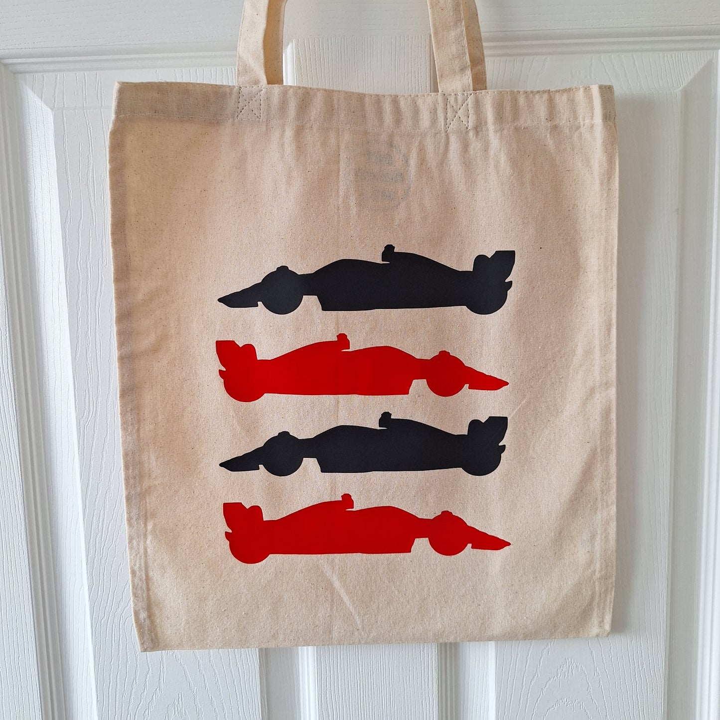 Racing Car Tote Bag