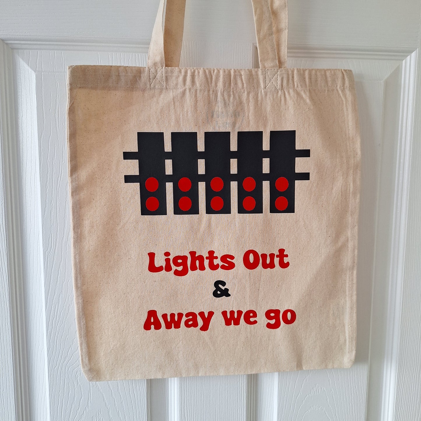 Lights Out Canvas Tote Bag