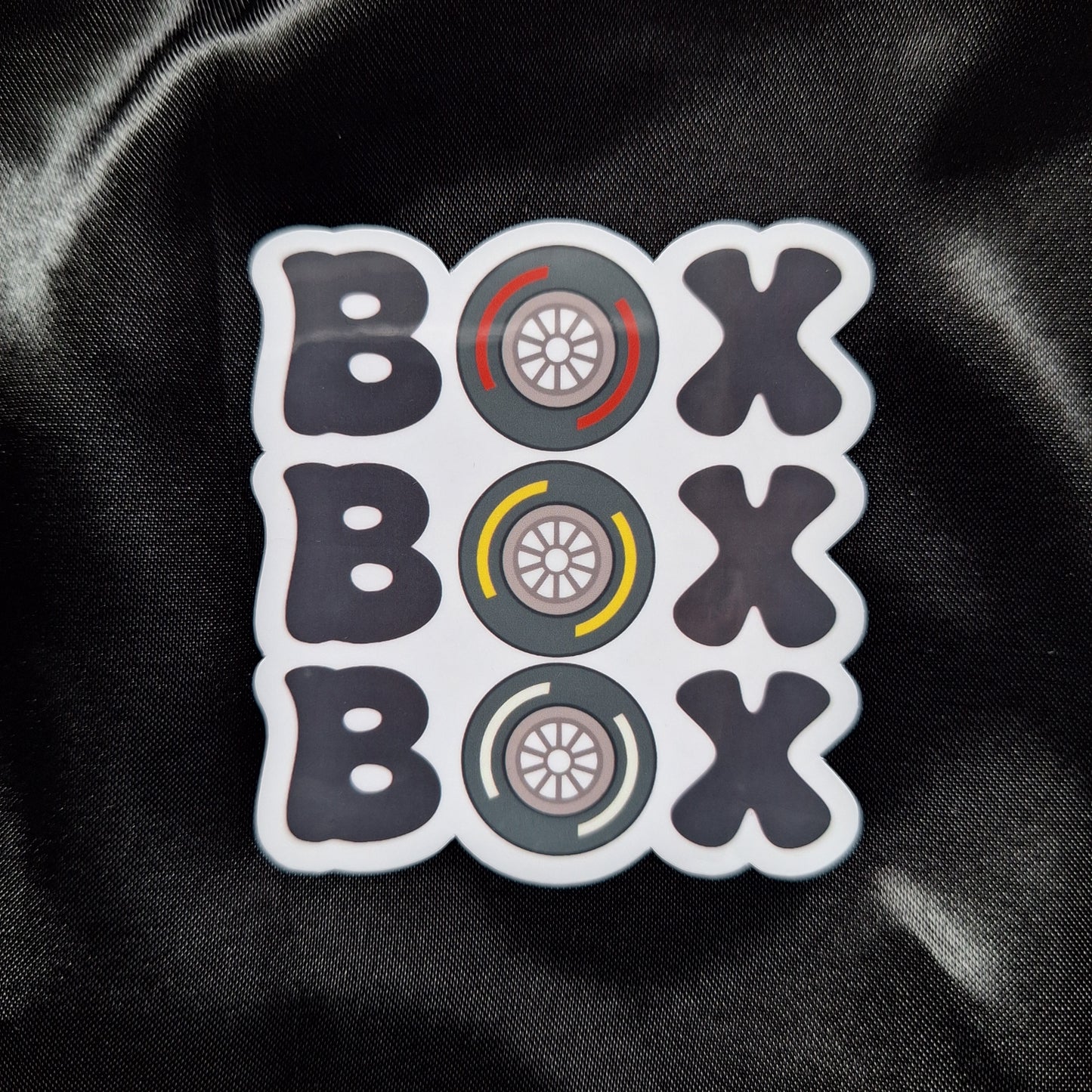 Box Box Box Sticker