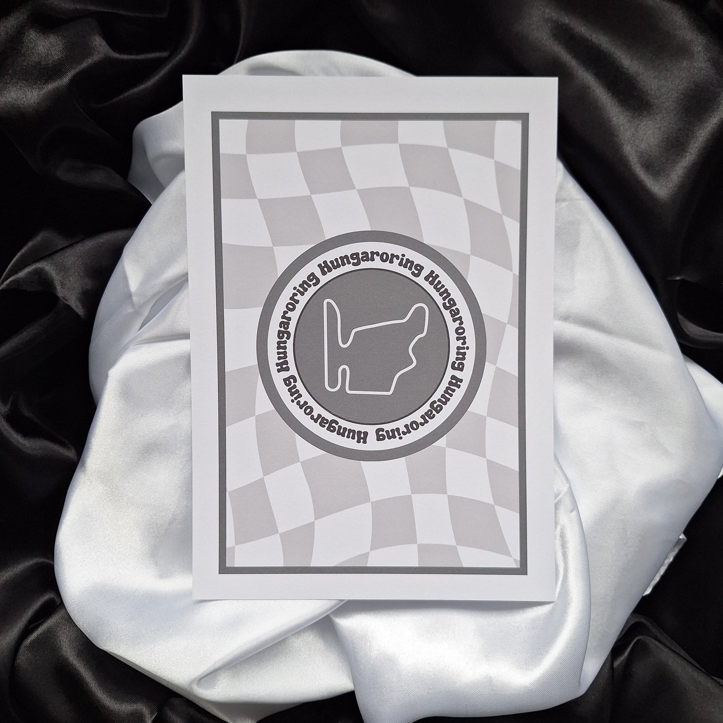 Hungaroring Track Print