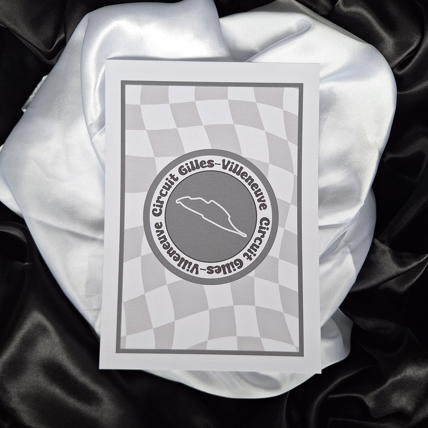 Circuit Gilles-Villeneuve Track Print
