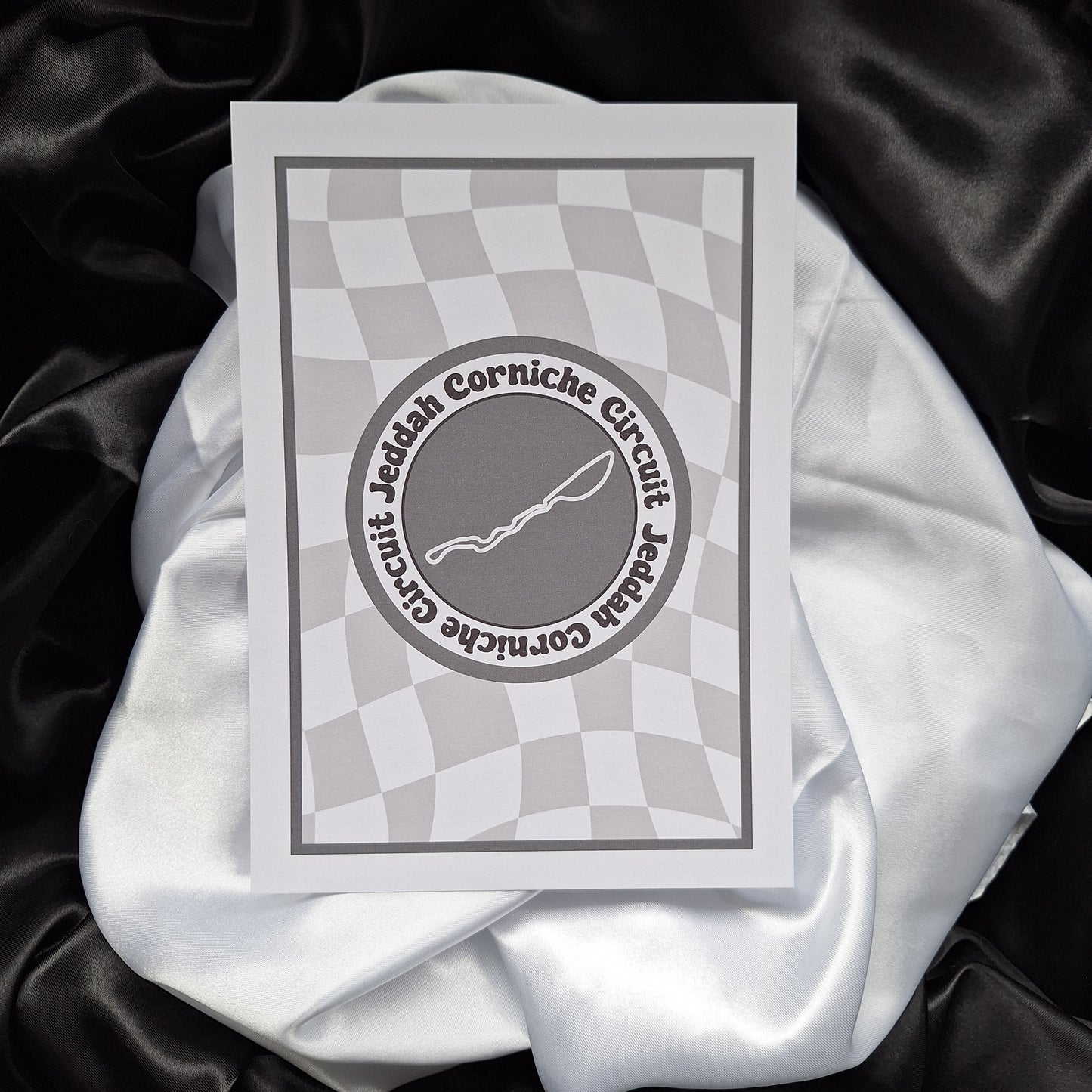 Jeddah Corniche Circuit Track Print