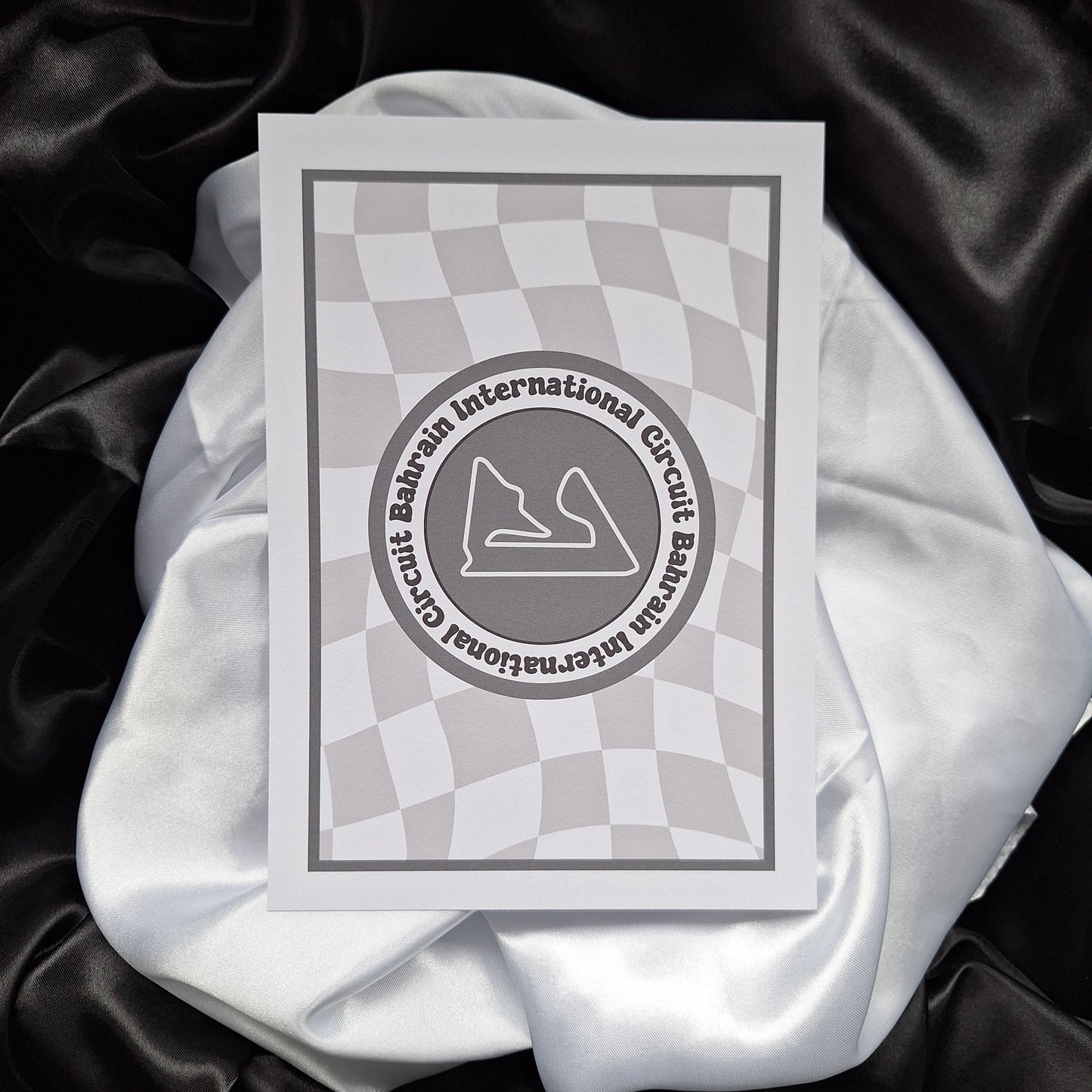 Bahrain International Circuit Track Print