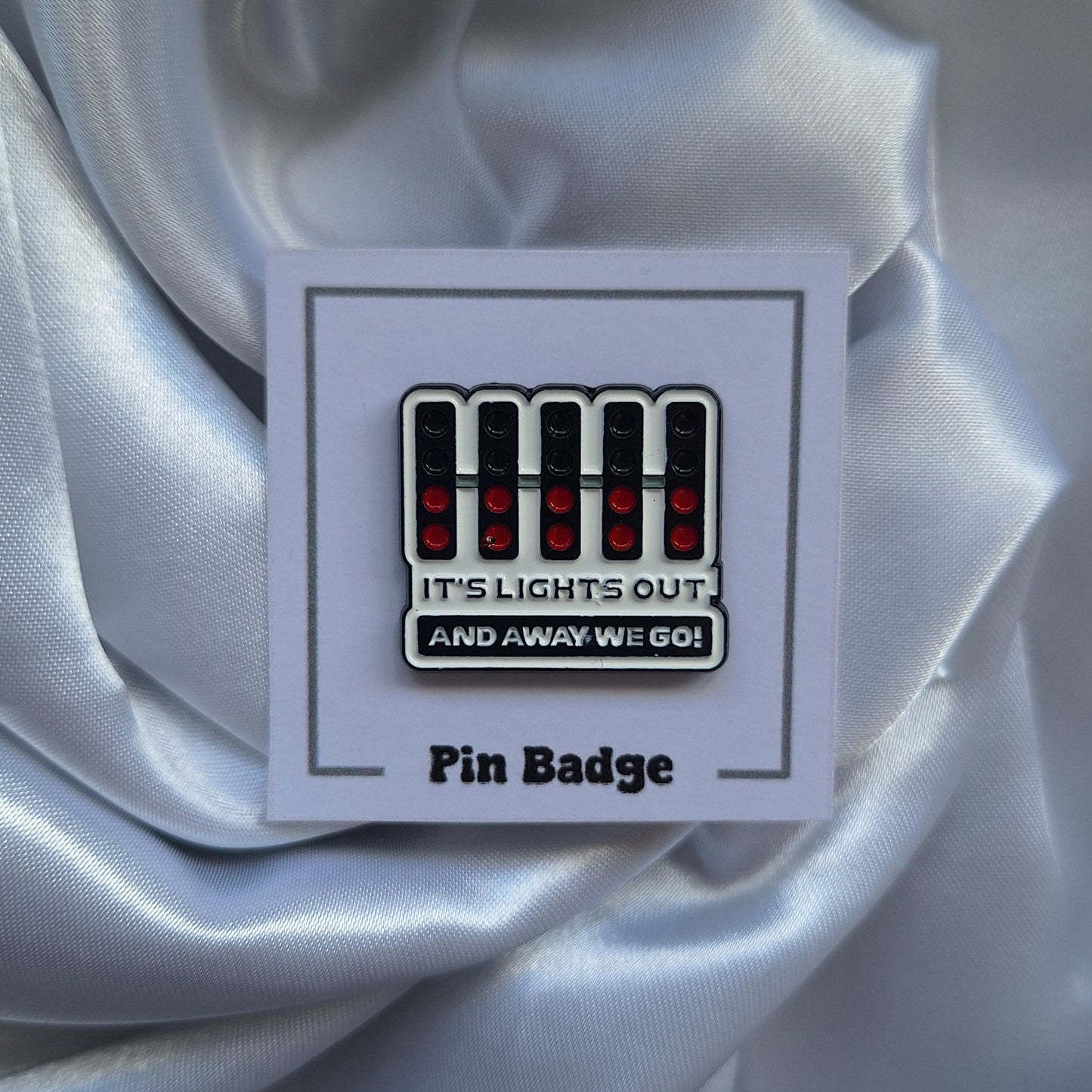 Lights Out Pin Badge