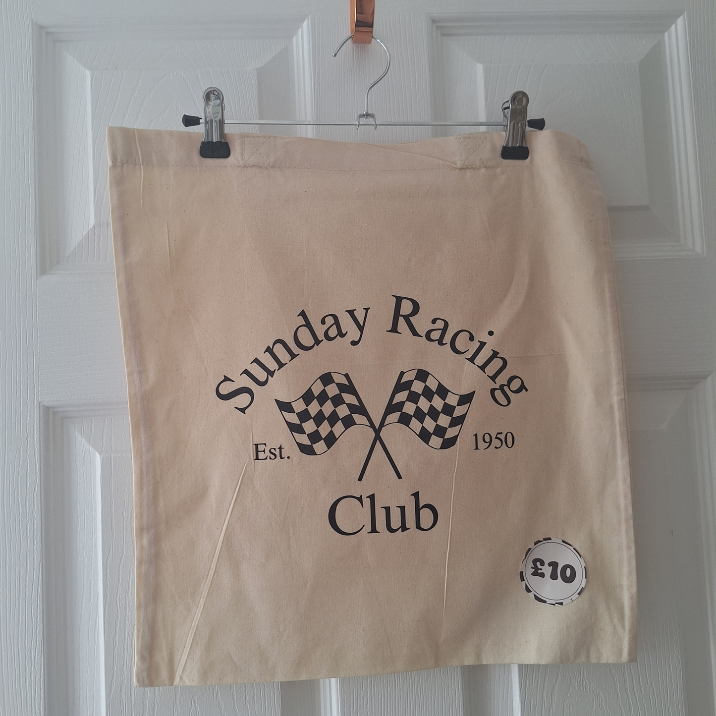 Sunday Racing Club Canvas Tote Bag