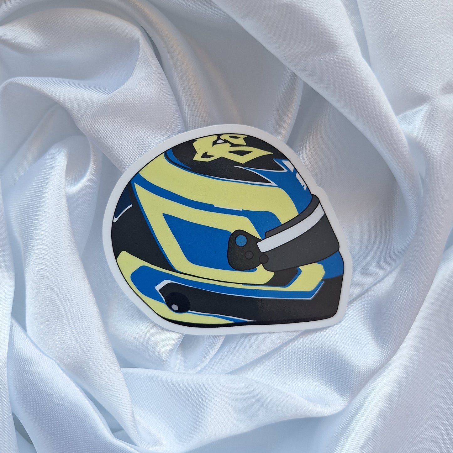 OB 87 Helmet Sticker