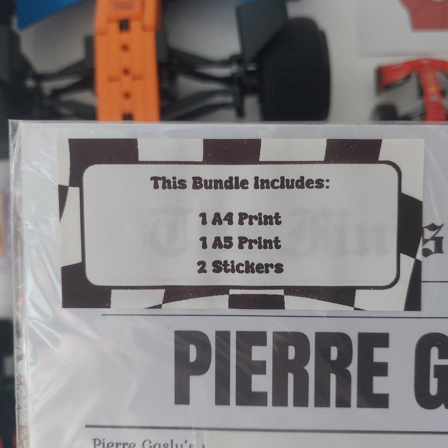 Pierre Gasly 2025 Print & Sticker Bundle