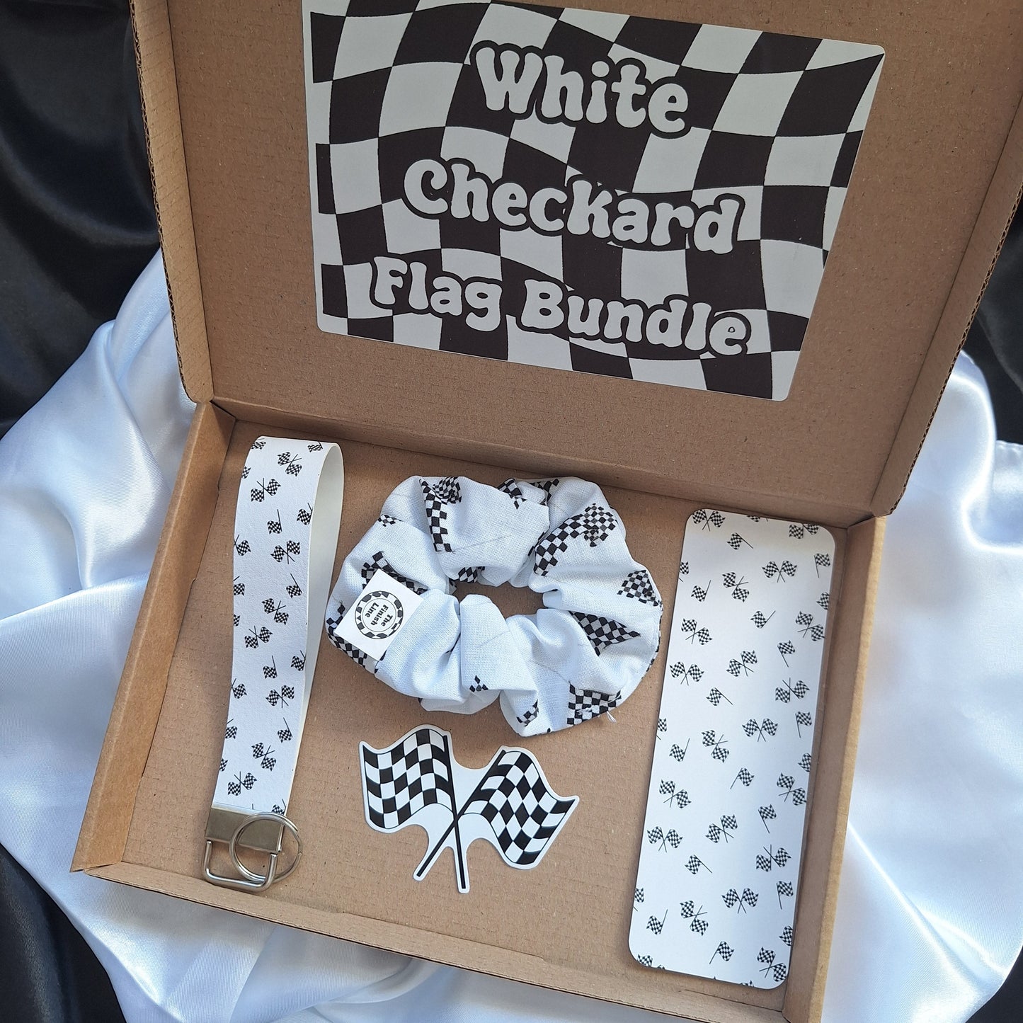 White Checkard Flag Bundle