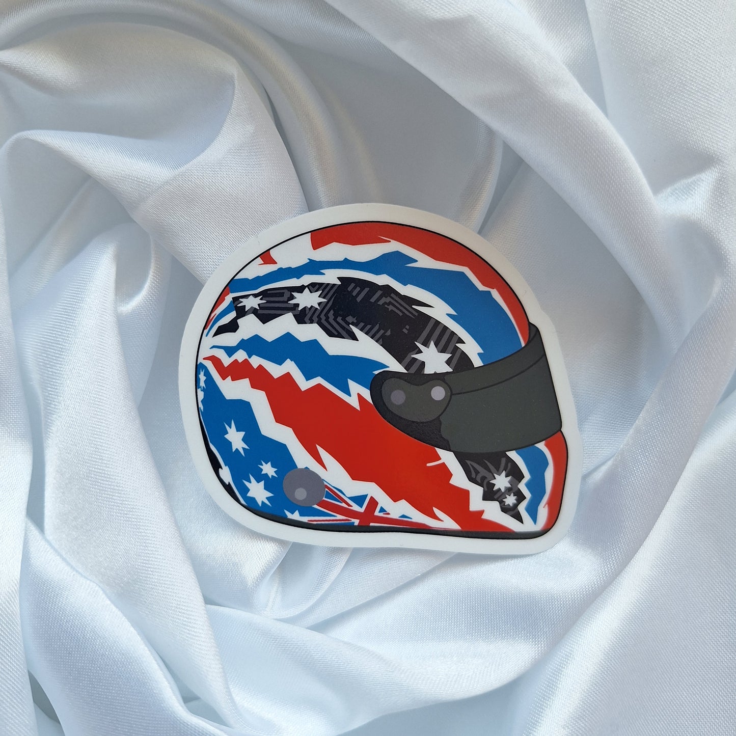 JD 7 Helmet Sticker