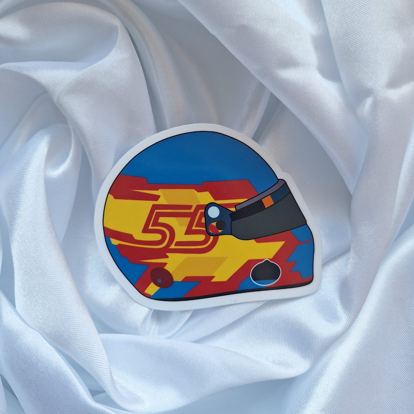 CS 55 Helmet Sticker