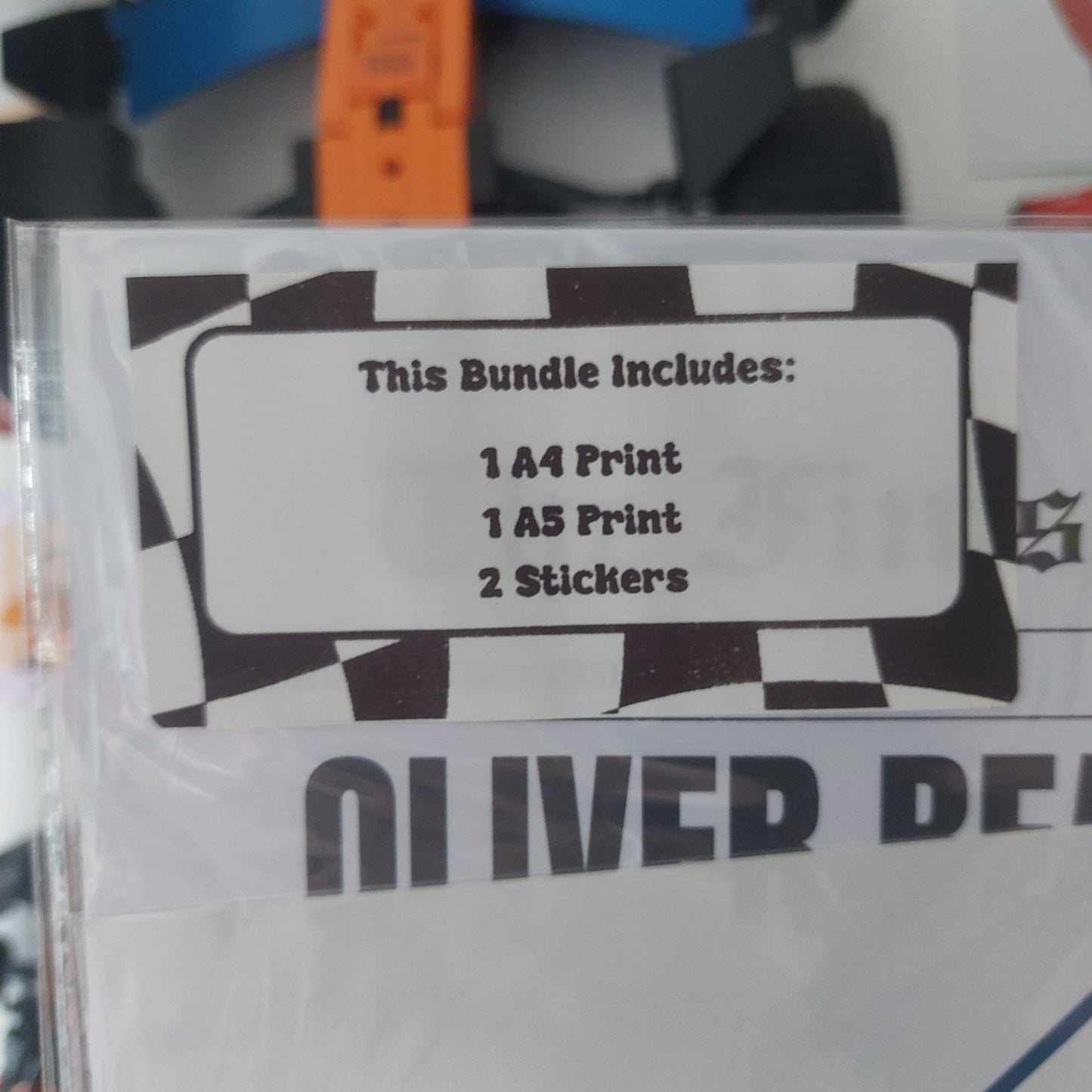 Oliver Bearman 2025 Print & Sticker Bundle