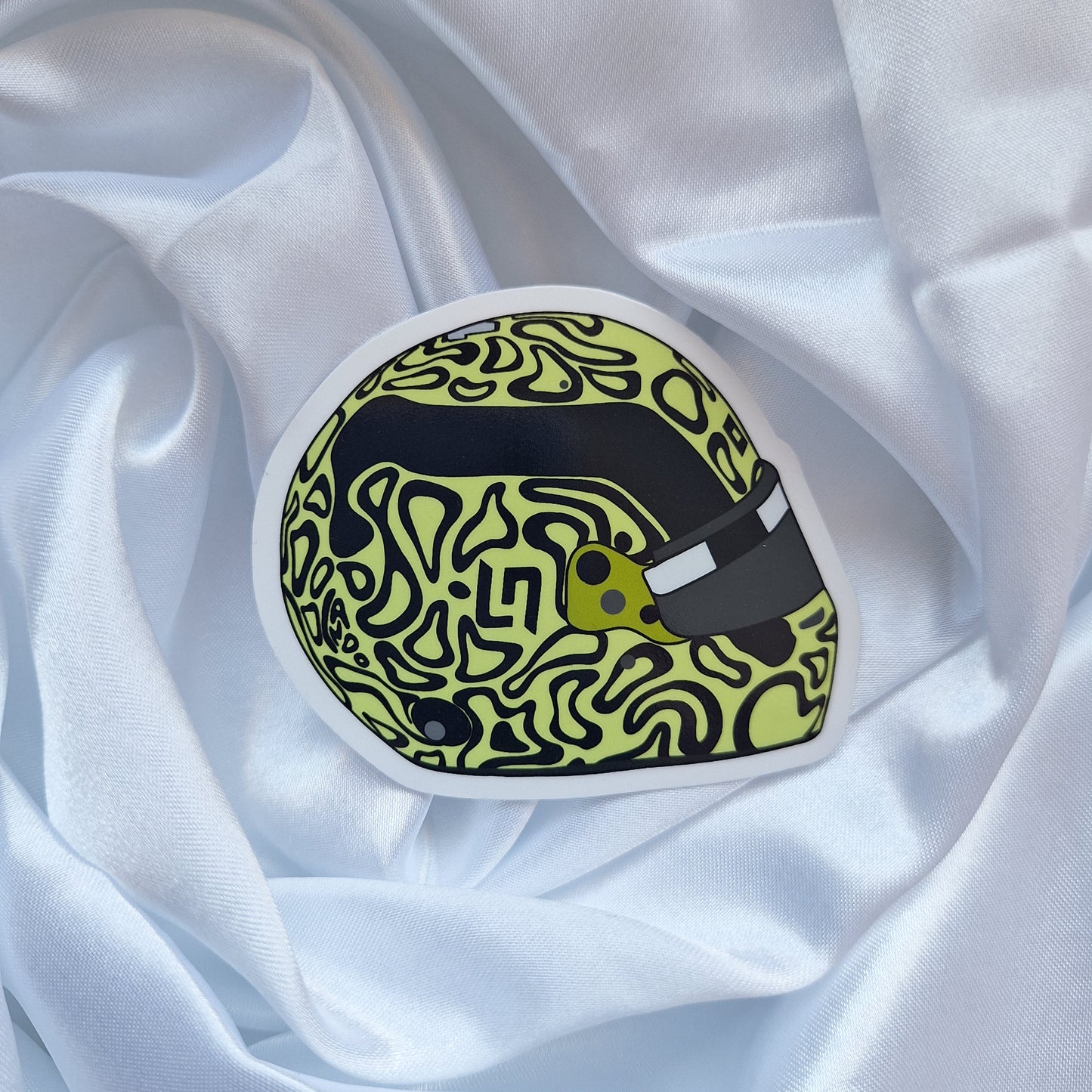 LN 4 Helmet Sticker
