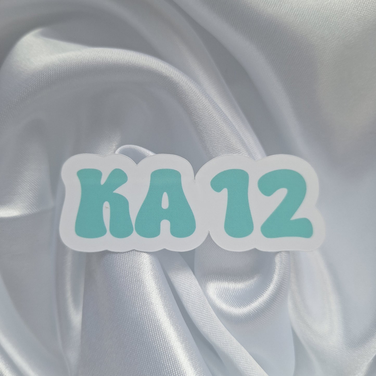KA 12 Sticker