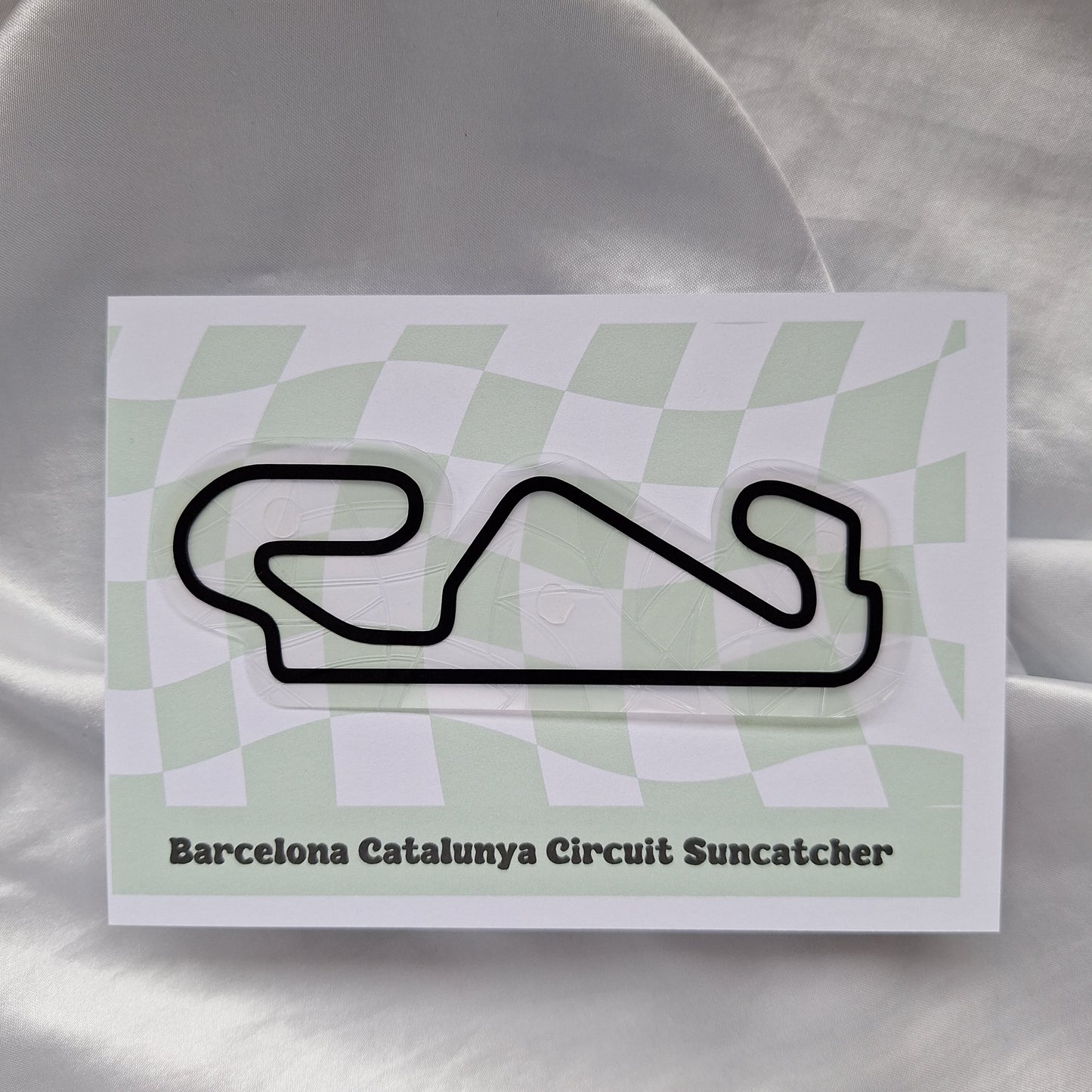 Barcelona Catalunya Circuit Suncatcher