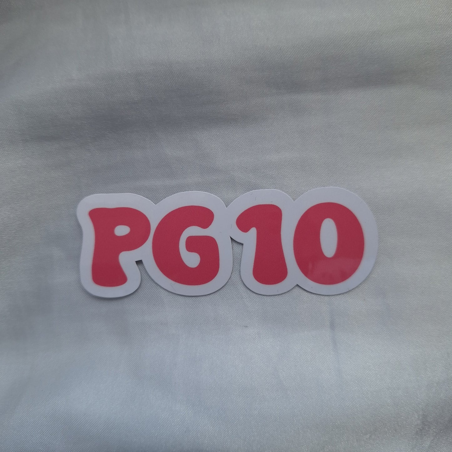 PG 10 Sticker