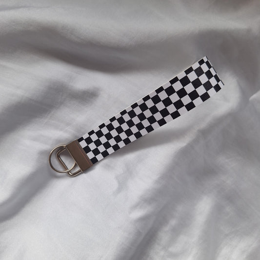 Checkered Wristlet