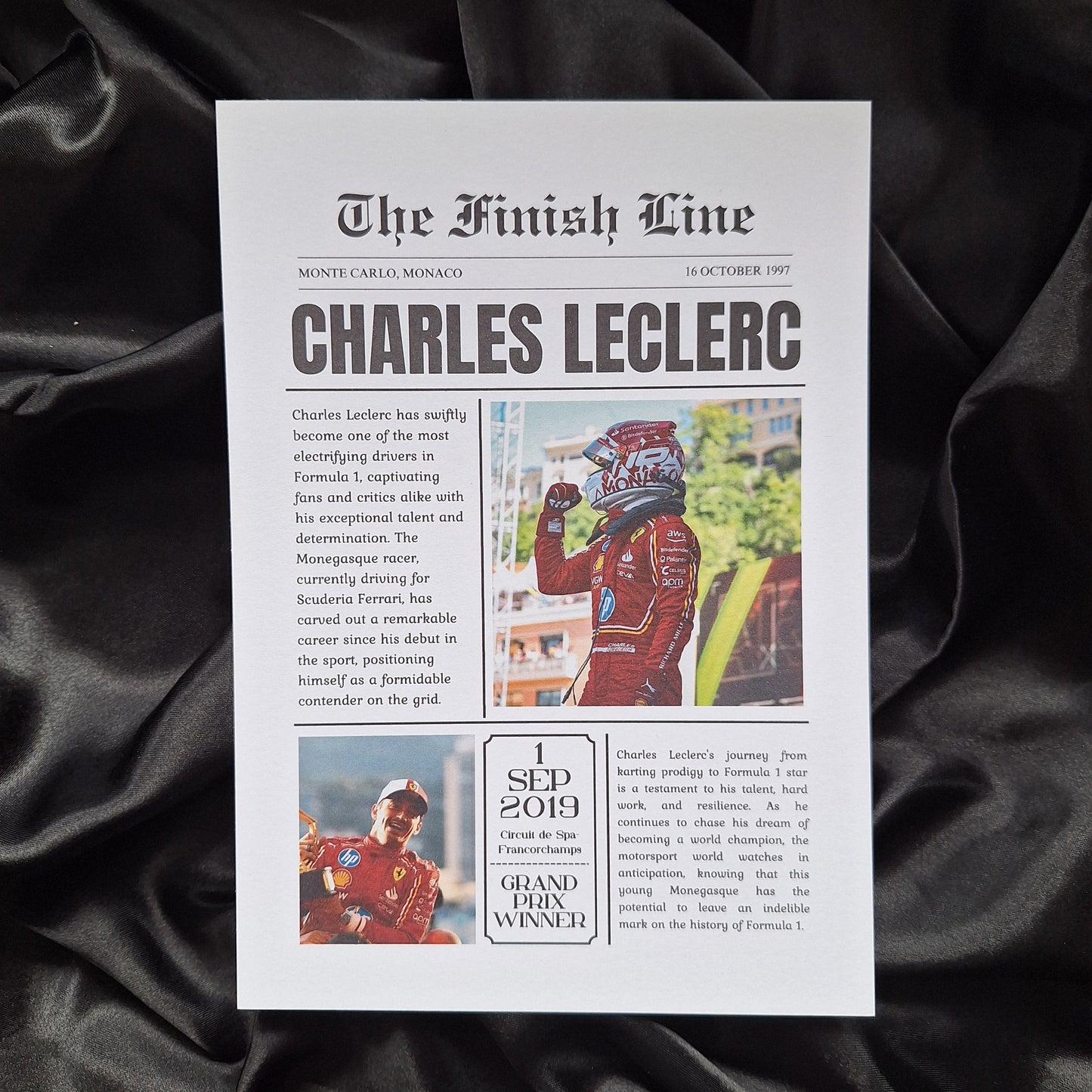 Charles Leclerc News Article Print