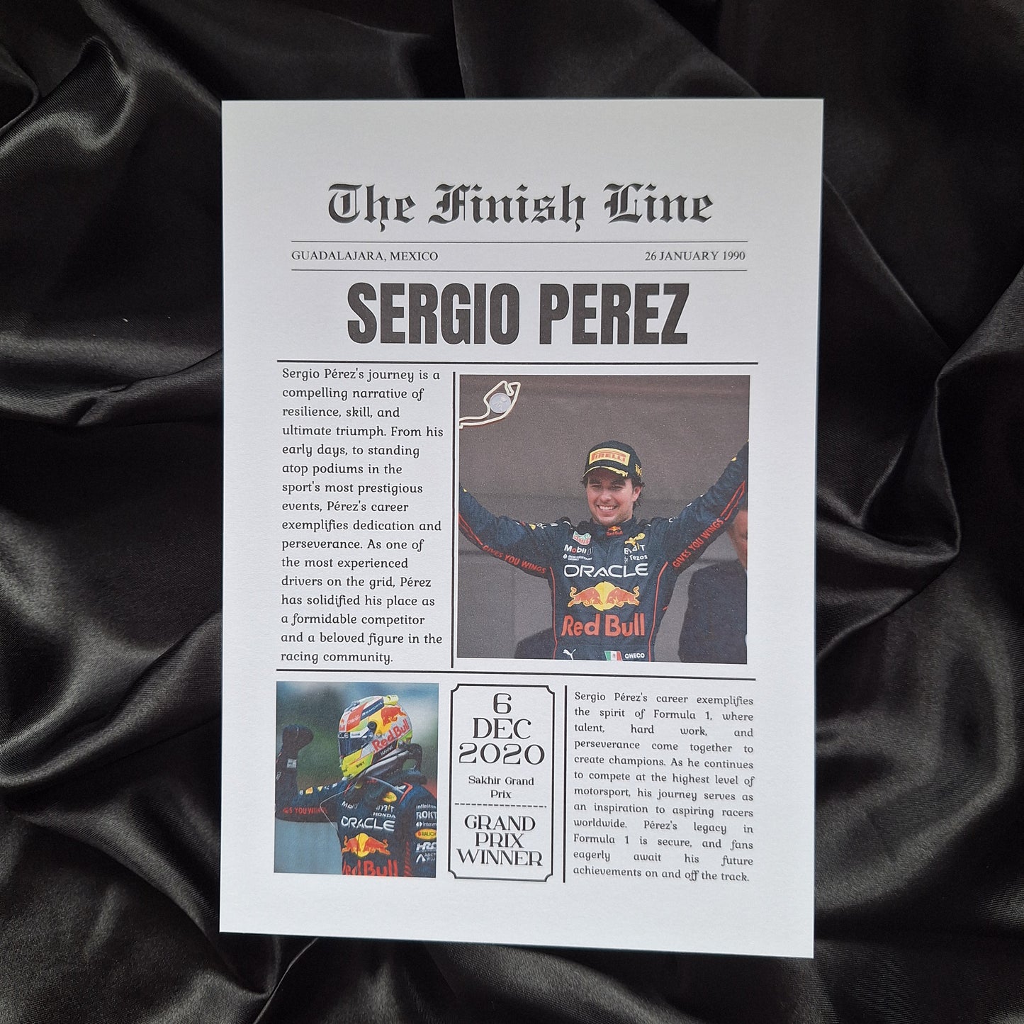 Sergio Perez News Article Print