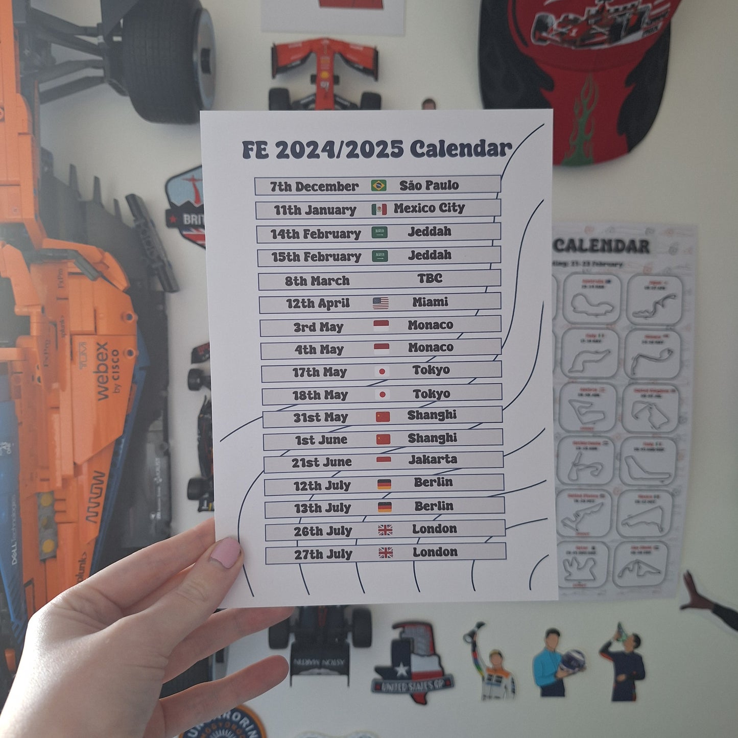 FE 2024/2025 Calendar