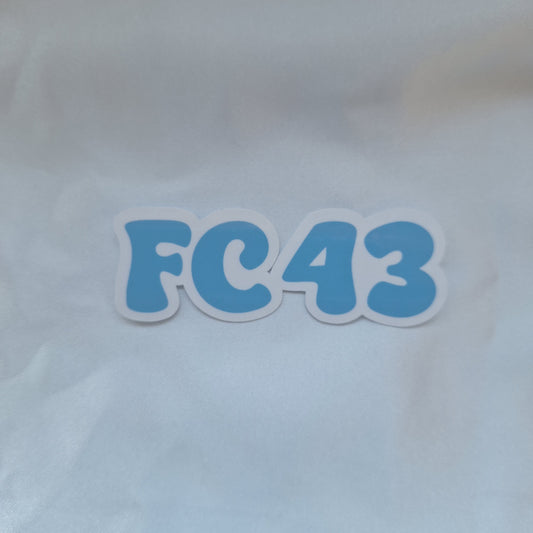 FC 43 Sticker