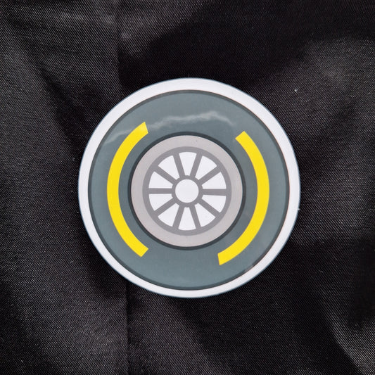 Medium Tyre Sticker