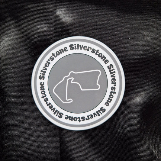 Silverstone Track Circle Sticker