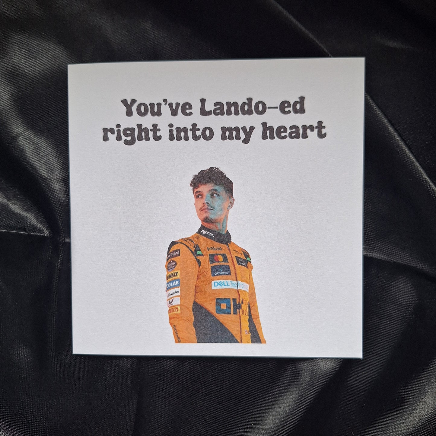 Lando Inspired Valentine's Day Card