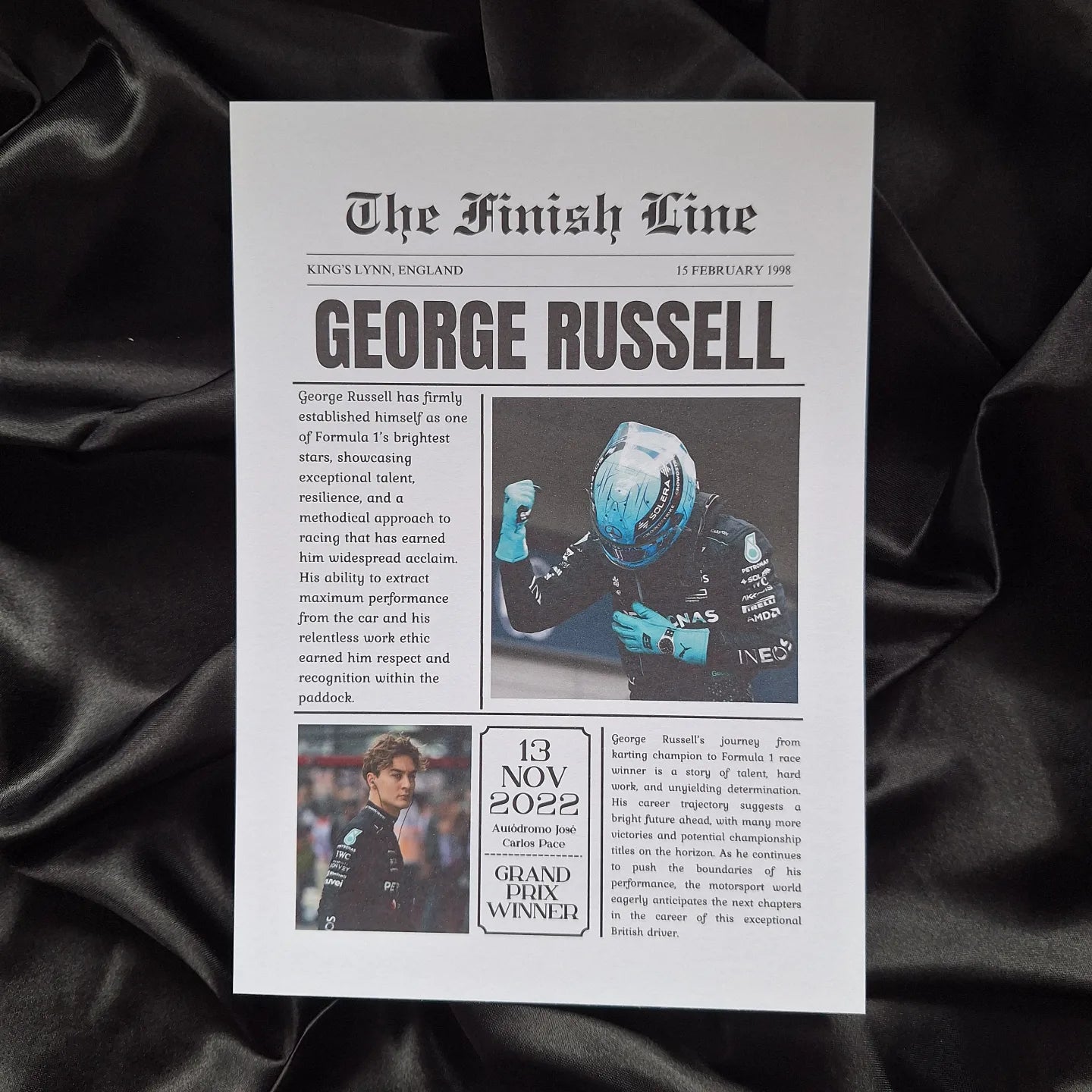 George Russell News Article Print