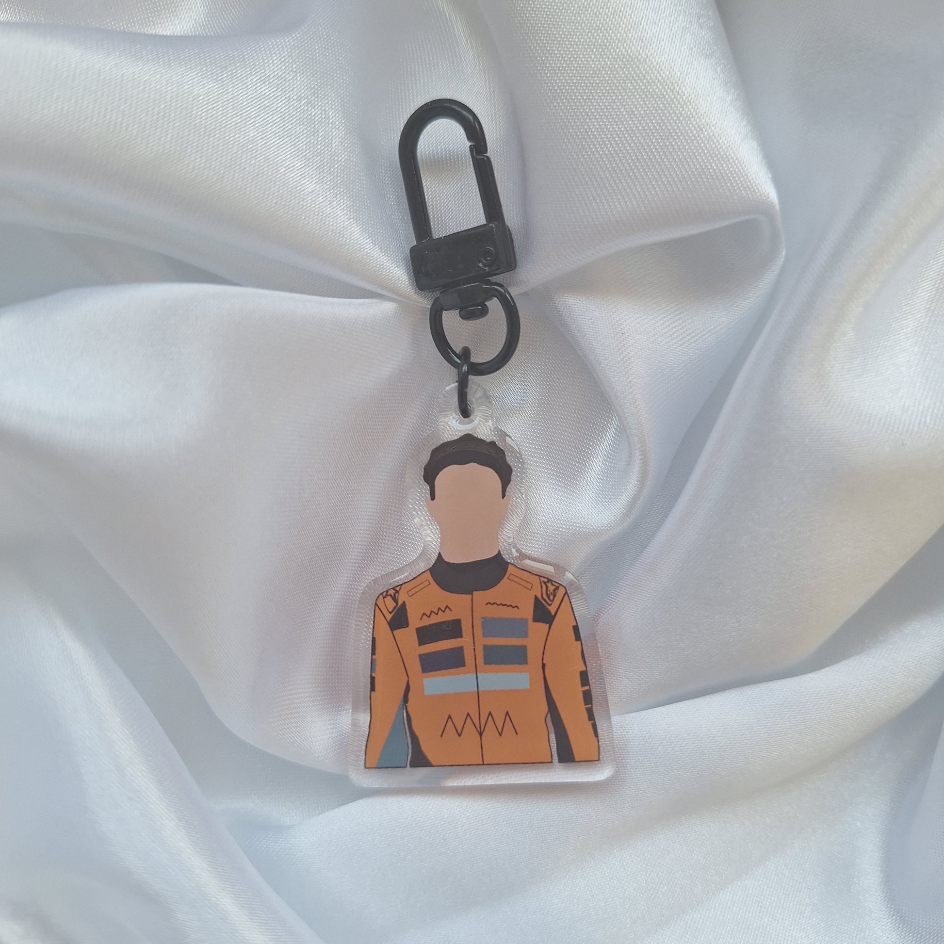 Lando Norris Driver Acrylic Keychain 