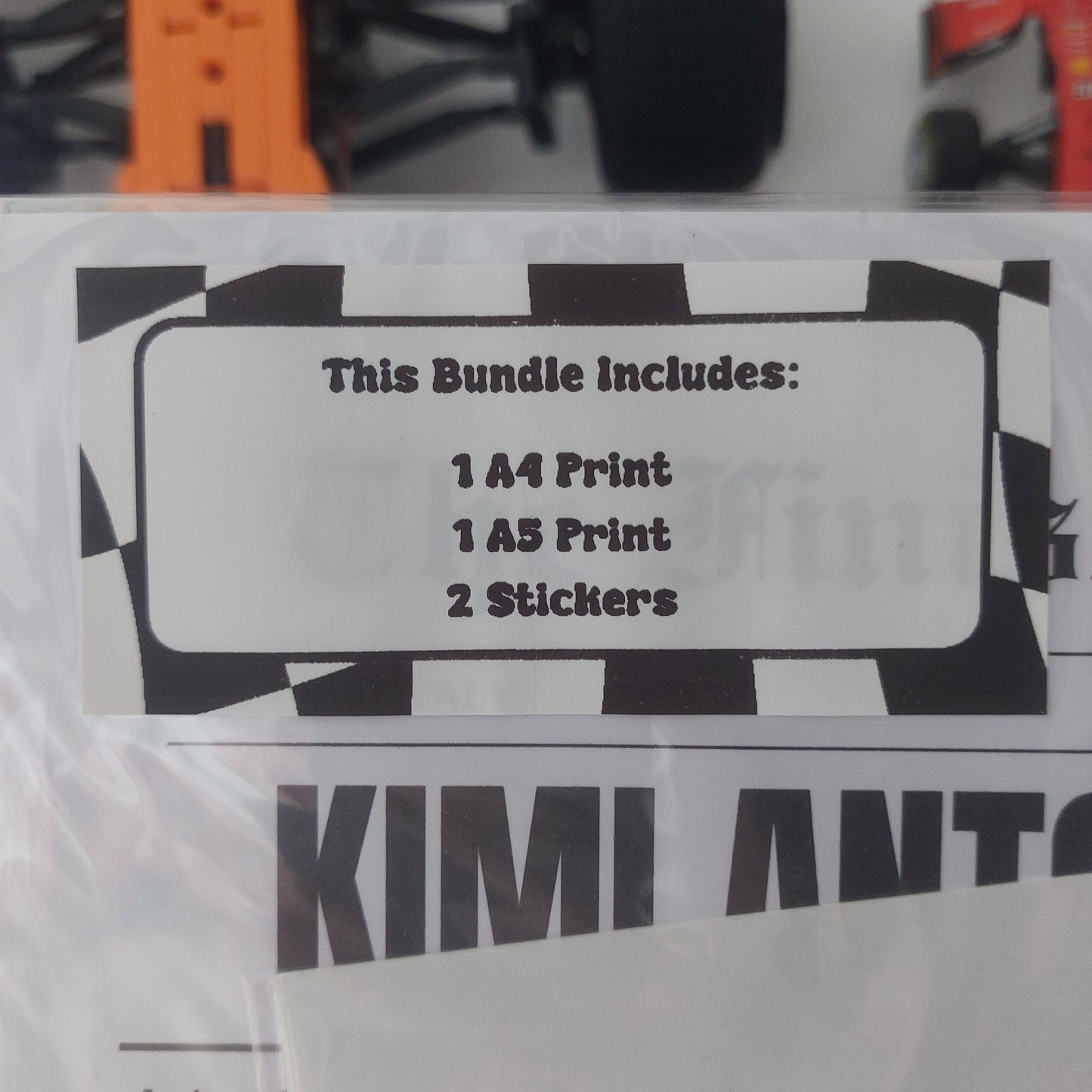 Kimi Antonelli 2025 Print & Sticker Bundle