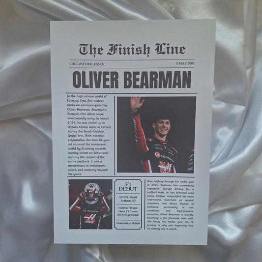 Oliver Bearman News Article Print