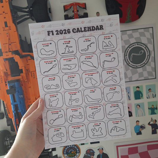 2026 F1 Calendar