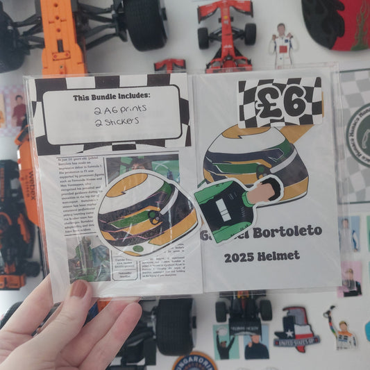 Gabriel Bortoleto 2025 Prints & Stickers