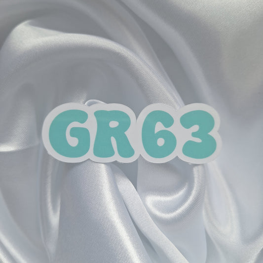 GR 63 Sticker