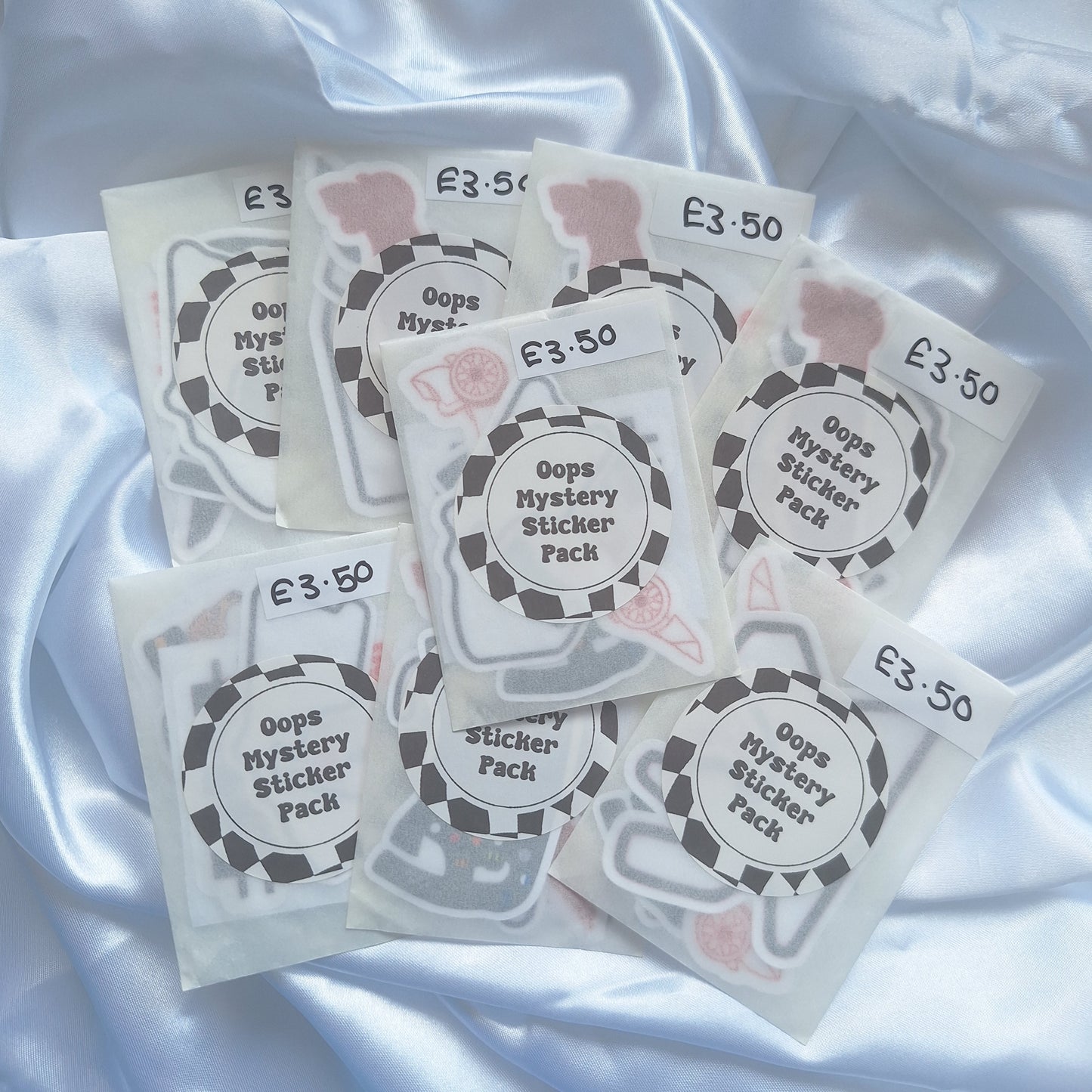 Oops Mystery Sticker Packs