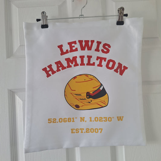Lewis Hamilton 2025 Helmet Tote Bag