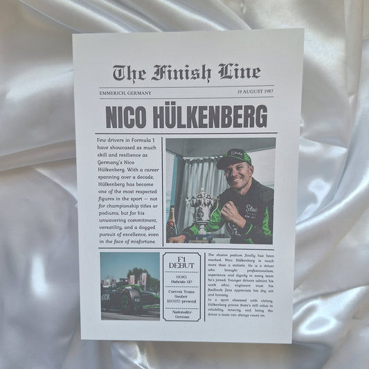 Nico Hülkenberg News Article Print