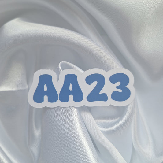 AA 23 Sticker